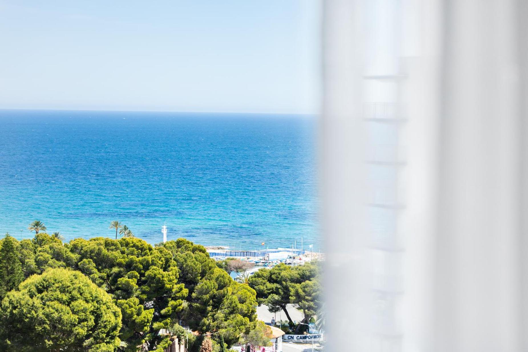 Cosy, Seaview Apartment, Close To Beach And Bars -Edificio Rhin 坎波阿莫 外观 照片